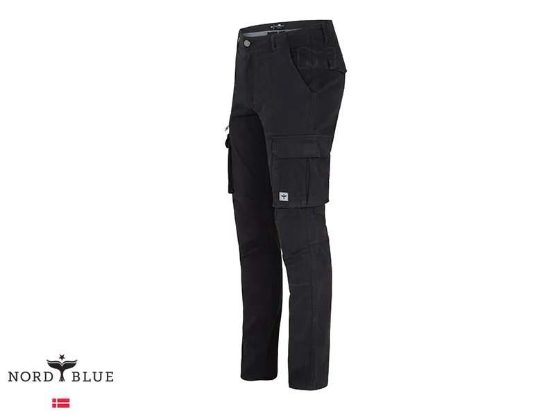 מכנסי קרגו לגברים בד סטרץ’ NORD BLUE CHASE CARGO PANTS ביגוד מאסטר ספורט