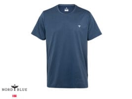חולצת אימון מנדפת זיעה לגברים NORD BLUE LYOCELL DRY TEE