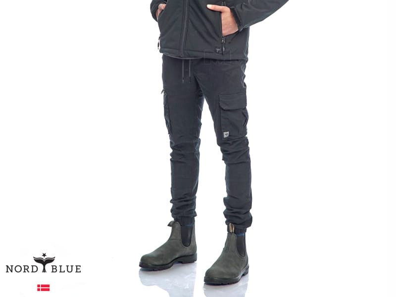מכנסי דגמ”ח כותנה לגברים NORD BLUE PARDO CARGO PANTS