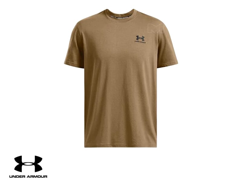 חולצת אנדר ארמור לגברים UNDER ARMOUR LOGO EMB TEE ביגוד מאסטר ספורט
