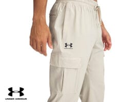 מכנסי אנדר ארמור UNDER ARMOUR VIBE CARGO PANTS ביגוד מאסטר ספורט