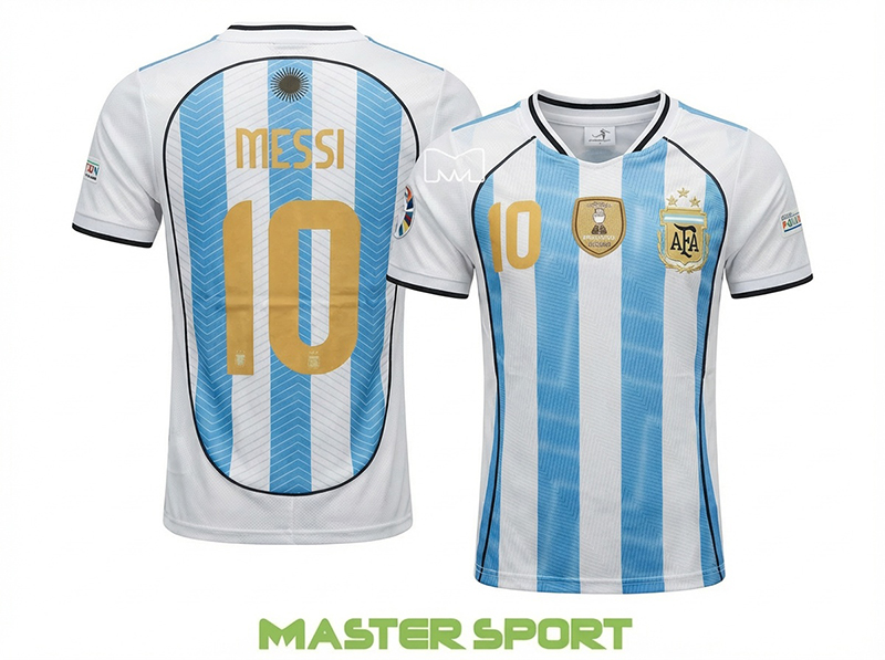 חליפת כדורגל לילדים ונוער מסי ארגנטינה MESSI ARGENTINA COPA AMERICA ביגוד מאסטר ספורט