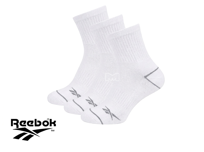 גרבי ריבוק רבע REEBOK COTTON QUARTER SOCKS ביגוד מאסטר ספורט