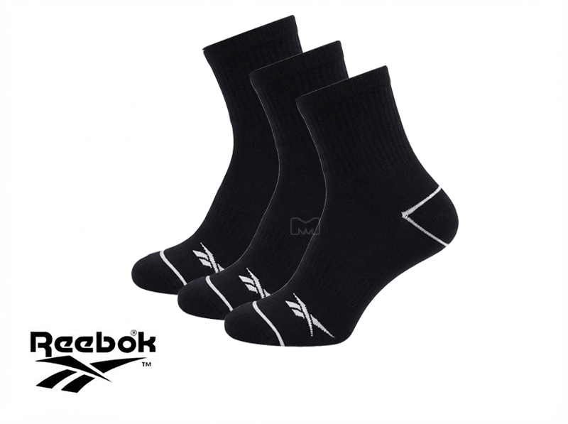 גרבי ריבוק רבע REEBOK COTTON QUARTER SOCKS ביגוד מאסטר ספורט