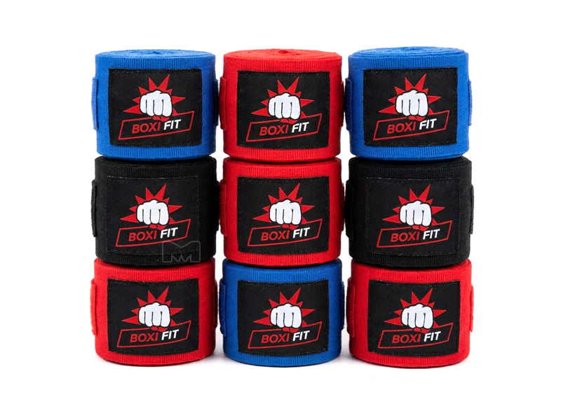 זוג חותלות לאיגרוף ולאימון קרב מגע HAND WRAPS BOXIFIX אביזרים מאסטר ספורט