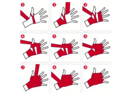 זוג חותלות לאיגרוף ולאימון קרב מגע HAND WRAPS BOXIFIX אביזרים מאסטר ספורט זוג חותלות לאיגרוף ולאימון קרב מגע HAND WRAPS BOXIFIX אביזרים מאסטר ספורט