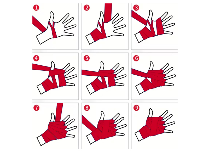 זוג חותלות לאיגרוף ולאימון קרב מגע HAND WRAPS BOXIFIX אביזרים מאסטר ספורט זוג חותלות לאיגרוף ולאימון קרב מגע HAND WRAPS BOXIFIX אביזרים מאסטר ספורט