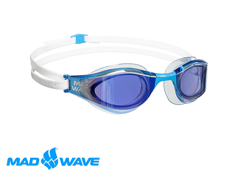 משקפת שחיה מקצועית למבוגרים MAD WAVE AQUA FUSION RAINBOW אביזרים מאסטר ספורט